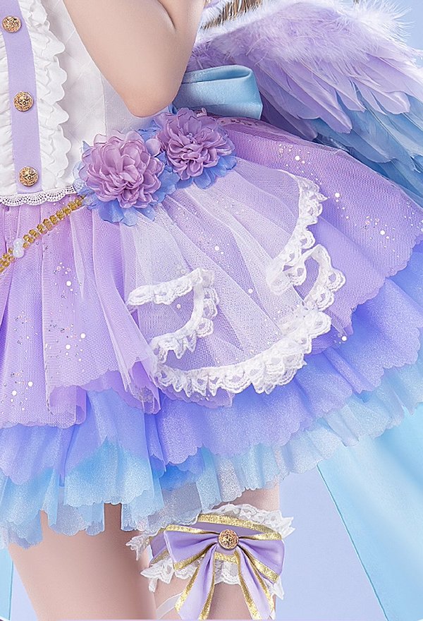 Lovelive Kotori Minami Cosplay Costume Haut et jupe avec nœud papillon