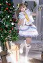Love Live Kotori Minami Snow Halation Skin Cosplay Costume Top and Skirt with Vest and Tie