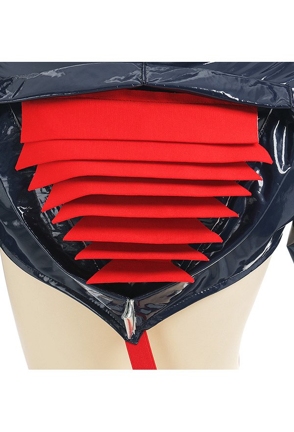 Kill la Kill Ryuko Matoi Hollow Out Bodysuit Cosplay Costume con Alas y Medias
