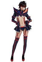 Kill la Kill Ryuko Matoi Hollow Out Bodysuit Cosplay Costume con Alas y Medias Kill la Kill Ryuko Matoi Hollow Out Bodysuit Cosplay Costume con Alas y Medias