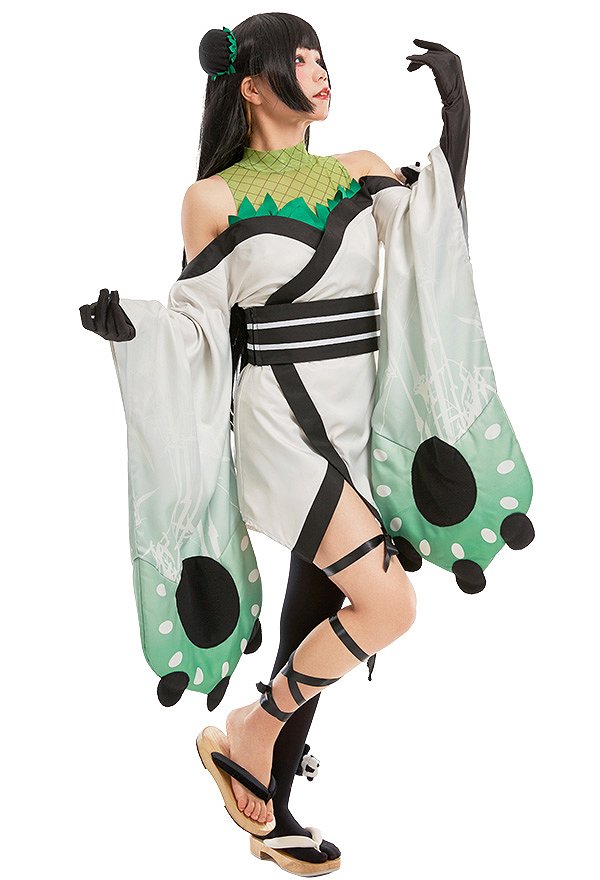 Robe Lolita Kimono de Style Japonais avec Accessoire de Panda