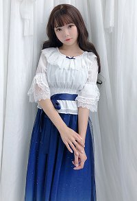 Summer Suit Cute Lolita Dress Japanese Style Jumper Skirt Suit