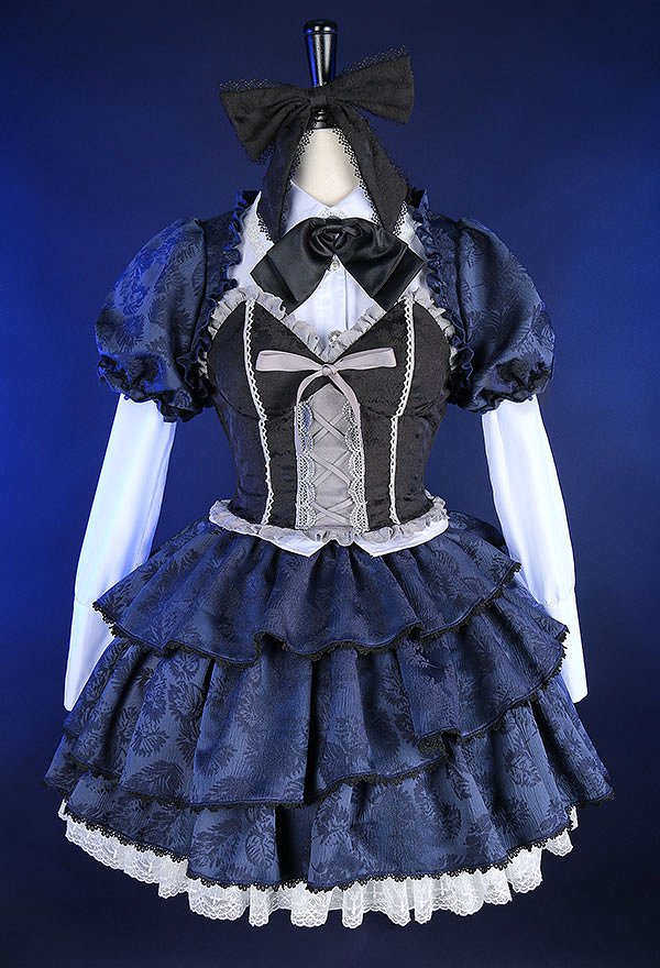 Love Chunibyo Other Delusions Rikka Takanashi Cosplay Lolita Rock Set Cosplay Kostüm Love Chunibyo Other Delusions Rikka Takanashi Cosplay Lolita Rock Set Cosplay Kostüm
