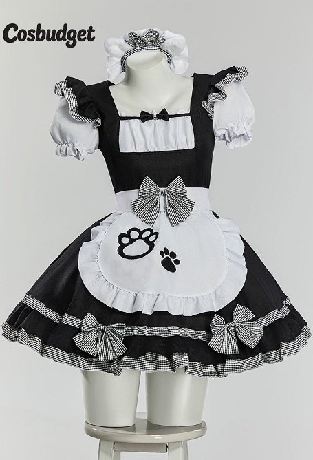Cat Maid Outfit Cosplay Costume Kawaii Vestido