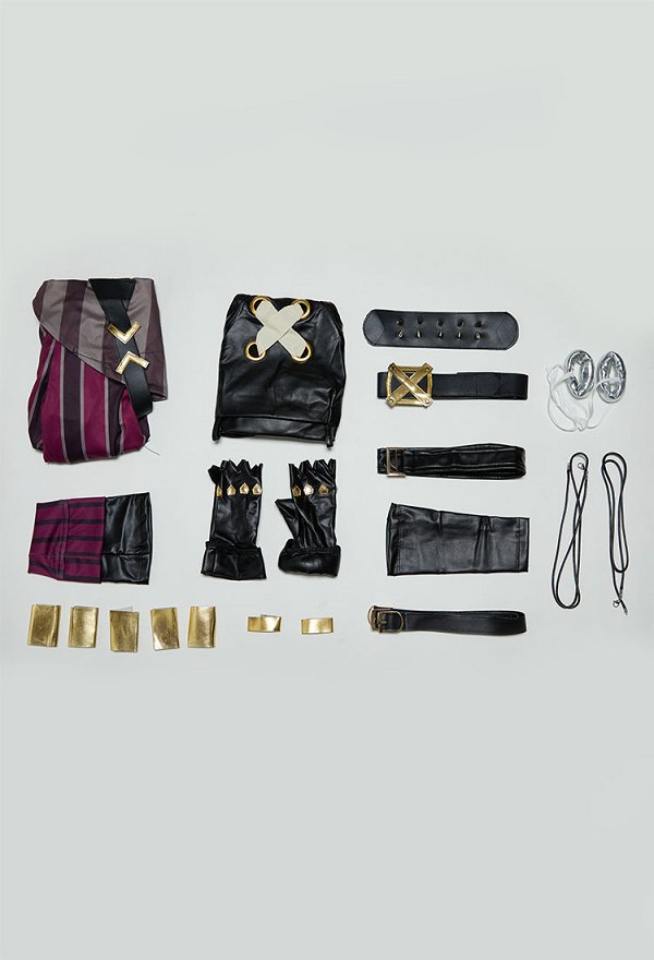 LOL Conjunto de Cosplay de Jinx LOL Conjunto de Cosplay de Jinx