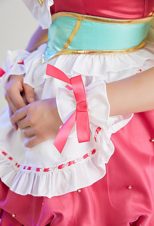 LOL Cafe Cuties Sivir Cosplay Costume Maid Dress with Complete Accessories
