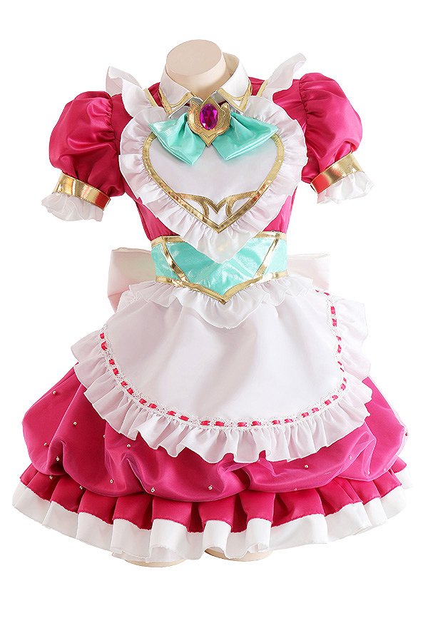 LOL Cafe Cuties Sivir Cosplay Costume Maid Dress with Complete Accessories