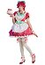 LOL Cafe Cuties Sivir Cosplay Costume Maid Dress with Complete Accessories