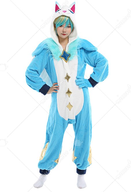 LOL Pajama Guardian Ezreal Cosplay Costume
