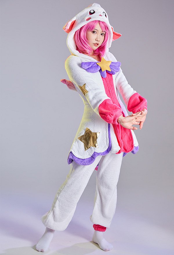 LOL pijama Guardian Lux Cosplay