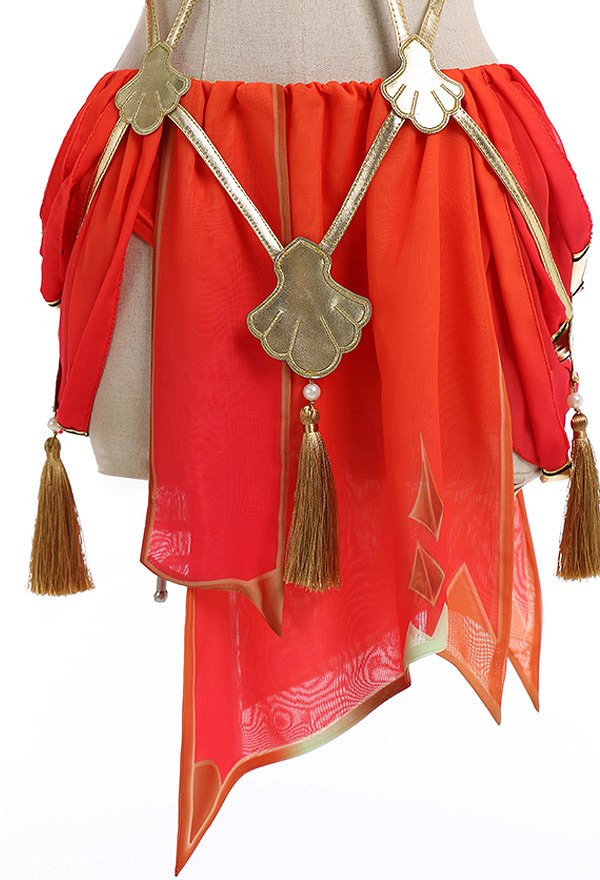 LOL LOL Nidalee Cosplay Costume Bestial Huntress Ocean Song