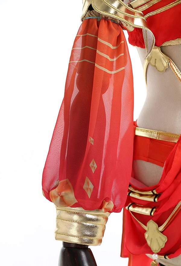 LOL LOL Nidalee Cosplay Costume Bestial Huntress Ocean Song