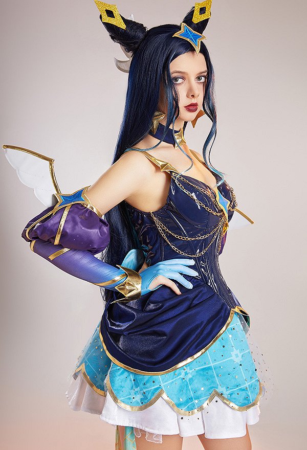 Star Guardian Costume de Cosplay Syndra Star Guardian Costume de Cosplay Syndra