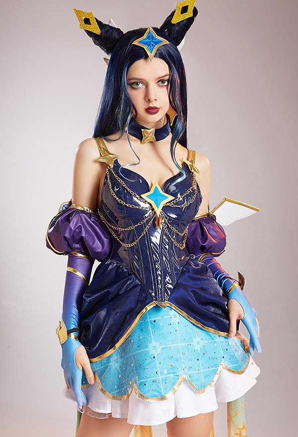 Star Guardian Costume de Cosplay Syndra Star Guardian Costume de Cosplay Syndra