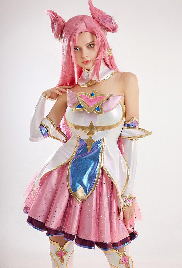 Kai'Sa Cosplay Costume Star Guardian Outfit Kai'Sa Cosplay Costume Star Guardian Outfit