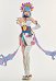 LOL Spirit Blossom Evelynn Cosplay Costume Strapless Tube Top and Shorts with Sleeves and Socks