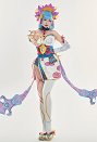 LOL Spirit Blossom Evelynn Cosplay Game Kleid Arm Shorts Socken Fuß Zubehör Set Cosplay Kostüm