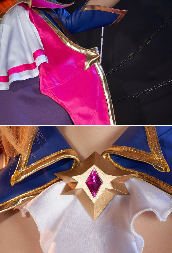 LOL Miss Fortune Bewitching Skin Cosplay Costume Top and Skirt with Hat and Gloves LOL Miss Fortune Bewitching Skin Cosplay Costume Top and Skirt with Hat and Gloves
