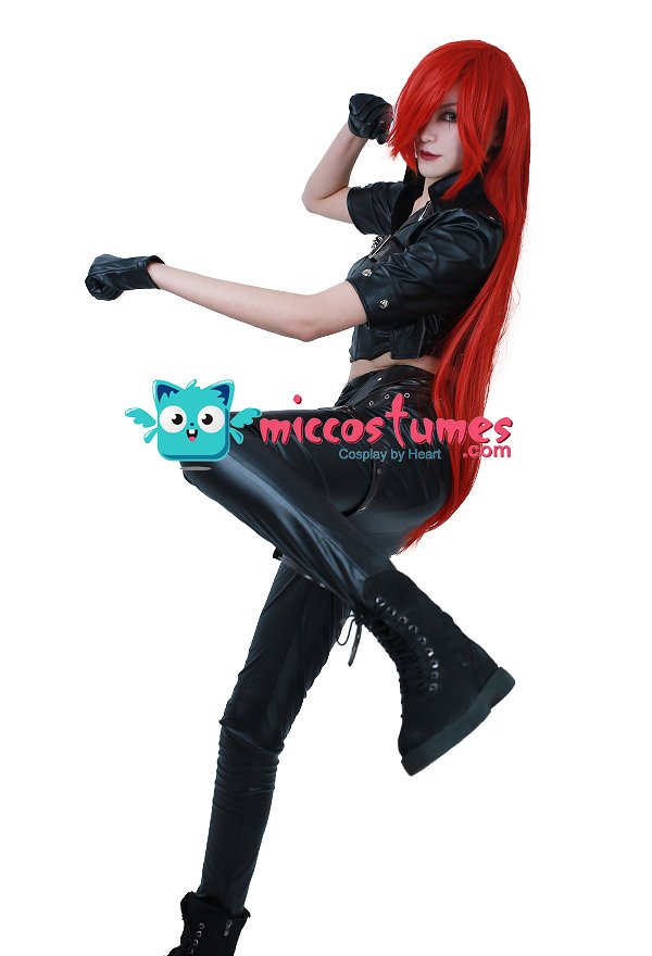 LOL Katarina Du Couteau Cosplay Kostüm LOL Katarina Du Couteau Cosplay Kostüm