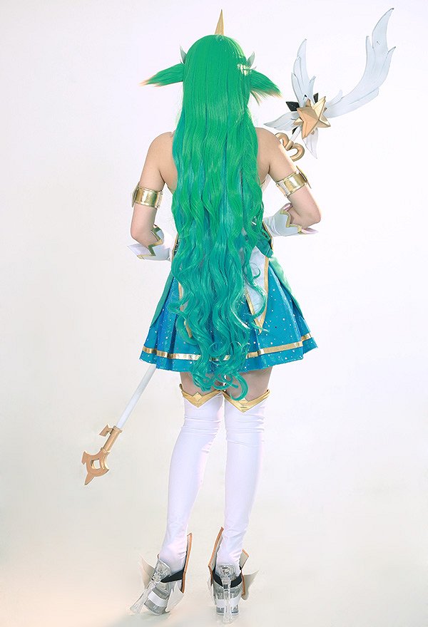 LOL Soraka Cosplay Costume Dress LOL Soraka Cosplay Costume Dress