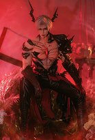 Love and deepspace Sylus Abyssal Sovereign Cosplay Costume Full Set Pants with Shoulder Armors Love and deepspace Sylus Abyssal Sovereign Cosplay Costume Full Set Pants with Shoulder Armors