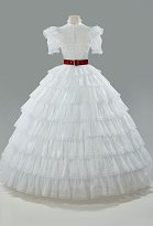 Conjunto de vestido de fiesta estilo rococó vintage para mujer, top y falda retro con broche de cinturón Conjunto de vestido de fiesta estilo rococó vintage para mujer, top y falda retro con broche de cinturón