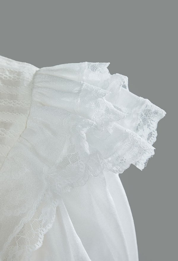 Rococo Vintage Ball Gown Set Women Retro Costume Top and Skirt with Belt Brooch