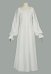 Vestido interior vintage medieval Vestido estilo corte renacentista con parte inferior blanca