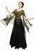 The Lord of the Rings Halloween Elfenkostüm Renaissance Besticktes Oberteil Fee Breites Schnürhemd