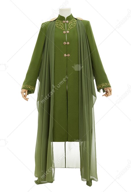 Mittelalterliches Renaissance Elf Elfenritterkostüm Vintage Mantel mit Schal