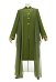 Medieval Renaissance Elf Knight Costume Vintage Embroidered Coat with Shawl