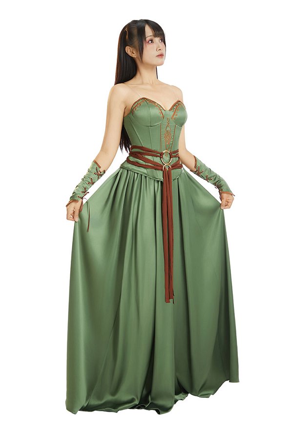 Traje Medieval Renacentista de falda de cintura guerrera vikinga con adorno de cintura y armadura de muñeca Traje Medieval Renacentista de falda de cintura guerrera vikinga con adorno de cintura y armadura de muñeca