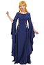 Vestido de Novia Vintage Renacimiento Medieval con Mangas Largas