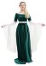 Vestido Medieval Hecho a Mano de Estilo Vintage Verde Musgo Para Hada de Bosque o Elfo