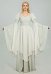 Medieval Renaissance Costume Fairy Elf Wide Sleeve Cinched Waist Dress