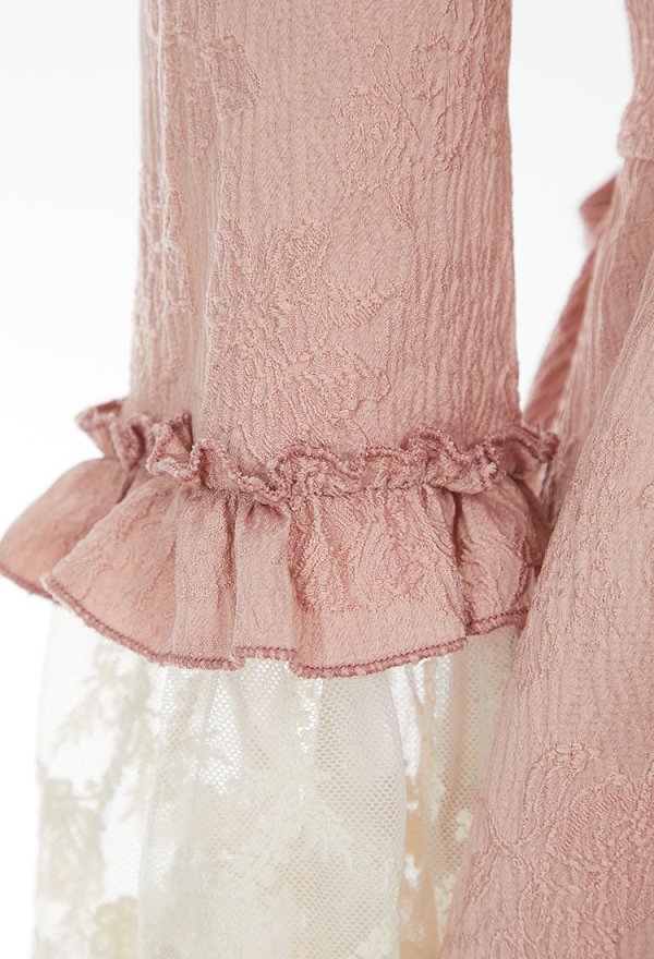 Medieval Renaissance Style Short Dress Rococo Lace Trumpet Sleeves Dress Cosplay Costume Medieval Renaissance Style Short Dress Rococo Lace Trumpet Sleeves Dress Cosplay Costume