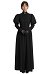 Robe Médiévale de Style Gothique Robe Victorienne et Gants assortis avec Broche