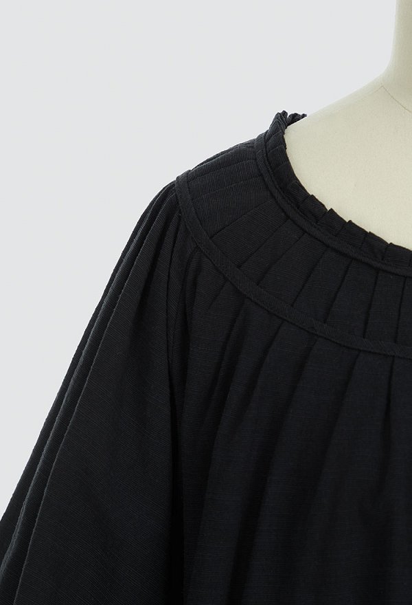Medieval Renaissance Vintage Black Lace Up Long Sleeve Women's Blouse
