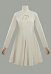 Vestido interior Medieval Vintage Simple Manga Larga Vestido interior corto