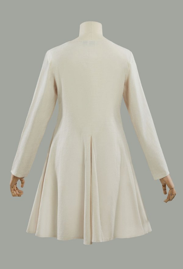 Vestido interior Medieval Vintage Simple Manga Larga Vestido interior corto Vestido interior Medieval Vintage Simple Manga Larga Vestido interior corto