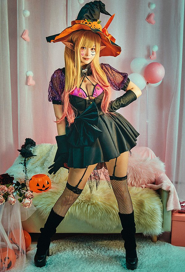 My Dress-Up Darling Marin Kitagawa Halloween Dress Set Cosplay Costume