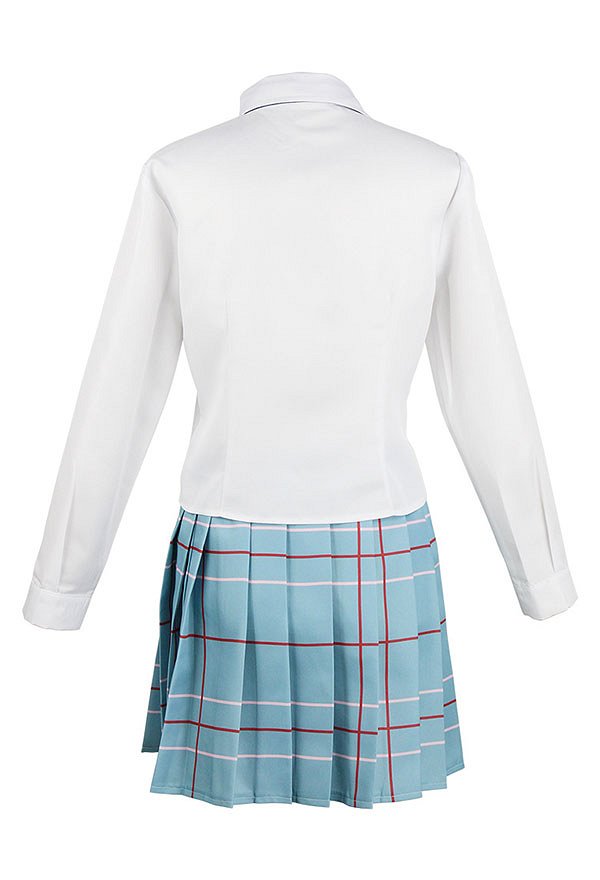 Mi vestido de cosplay de Marin: camisa y falda de uniforme escolar con medias y corbata