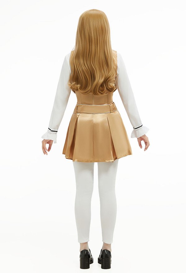 Megan Cosplay Costume Dress with Lining and Pantyhose Megan Cosplay Costume Dress with Lining and Pantyhose