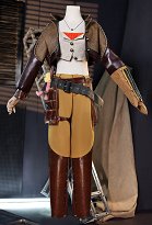 MH Wilds‌ Gemma Cosplay Costume Lining and Jacket with Pants and Gloves