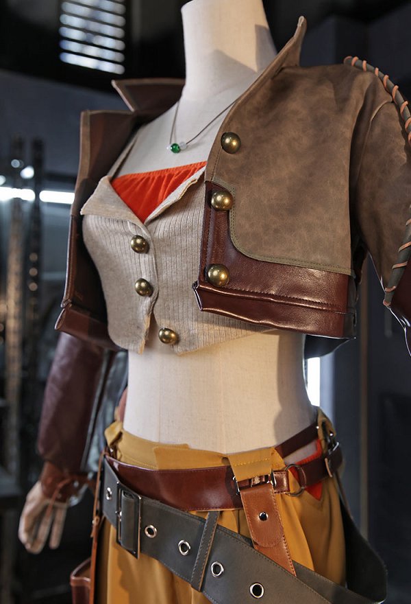 MH Wilds‌ Gemma Cosplay Costume Lining and Jacket with Pants and Gloves