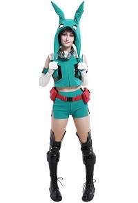 My Hero Academia Costume de Cosplay Midoriya Izuku Deku Version Féminine