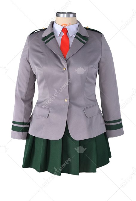 Übergröße MHA Weiblich Cosplay Kostüm Schuluniform