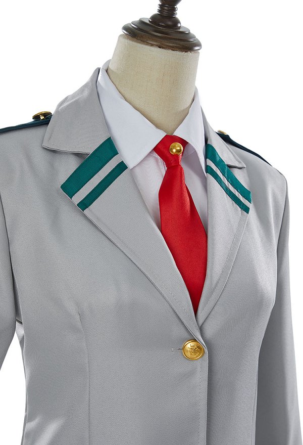 MHA Cosplay Costume Female School Uniform Shirt Coat Skirt Tie Fullset MHA Cosplay Costume Female School Uniform Shirt Coat Skirt Tie Fullset
