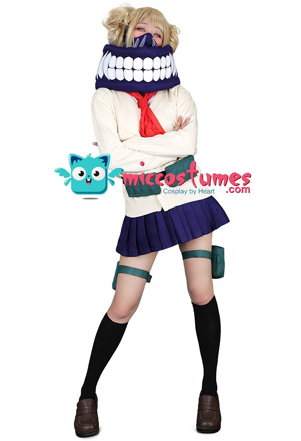 MHA League of Villains Himiko Toga Uniforme de Vestuario Cosplay MHA League of Villains Himiko Toga Uniforme de Vestuario Cosplay