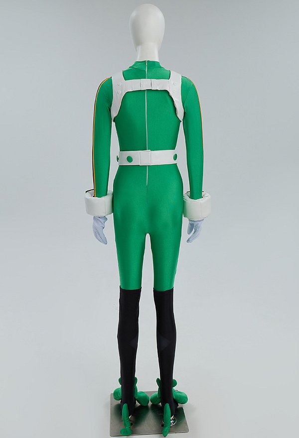 Mon héros Academia Froppy Tsuyu Asui Cosplay Combinaison de Combat Costume Costume